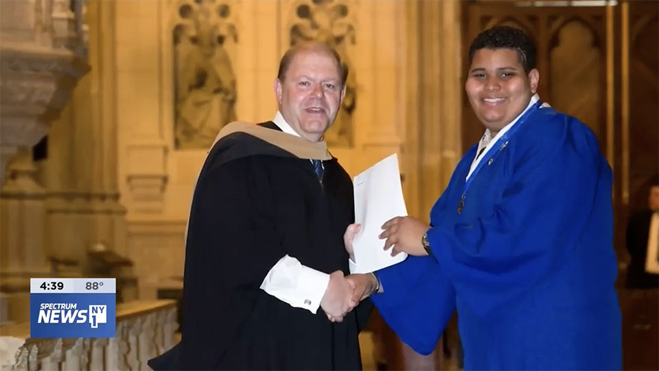 Video: Catholic School Graduate Survives Brain Tumor