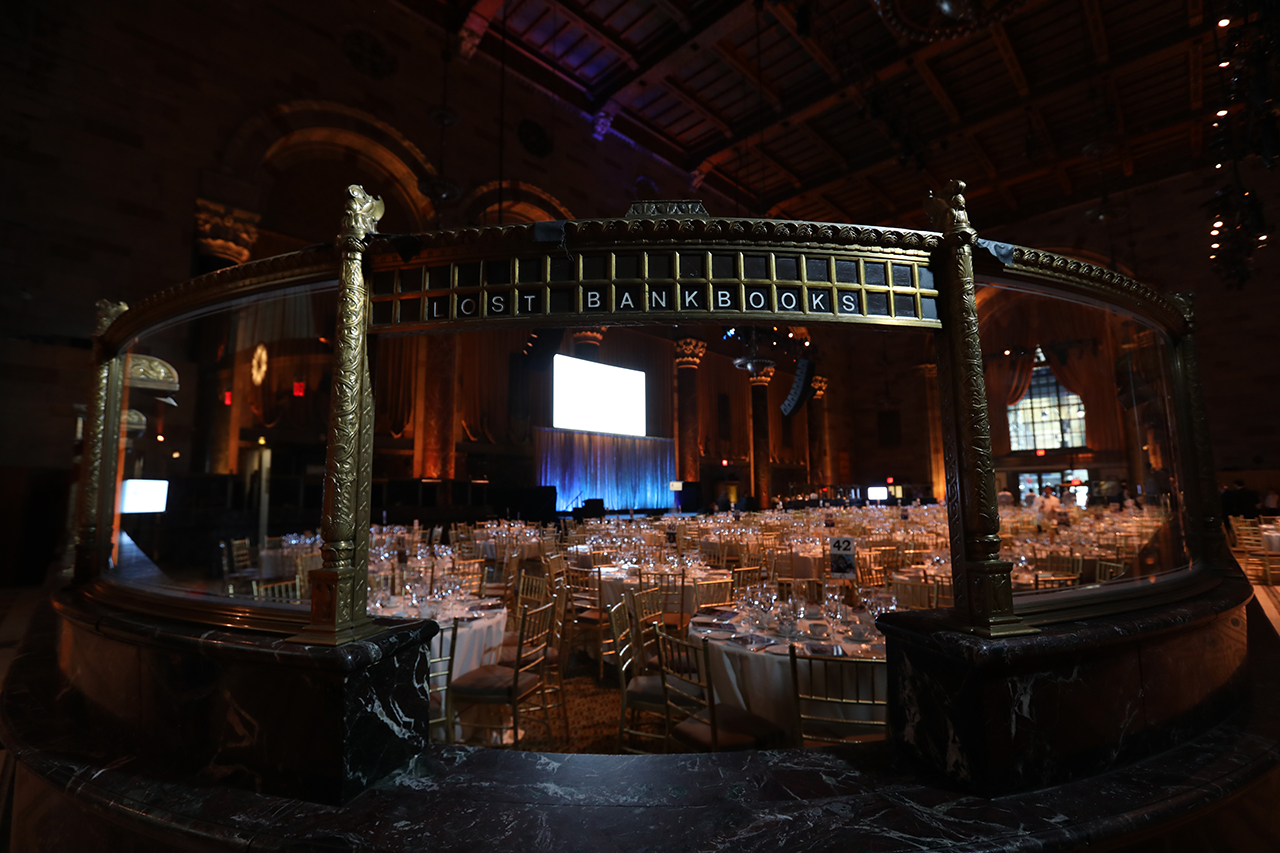 Table settings at Inner-City FRIENDS Gala